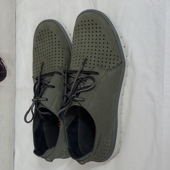 Merrell•9 Downtown Lace Sneaker charcoal gray - Picture 3 of 7